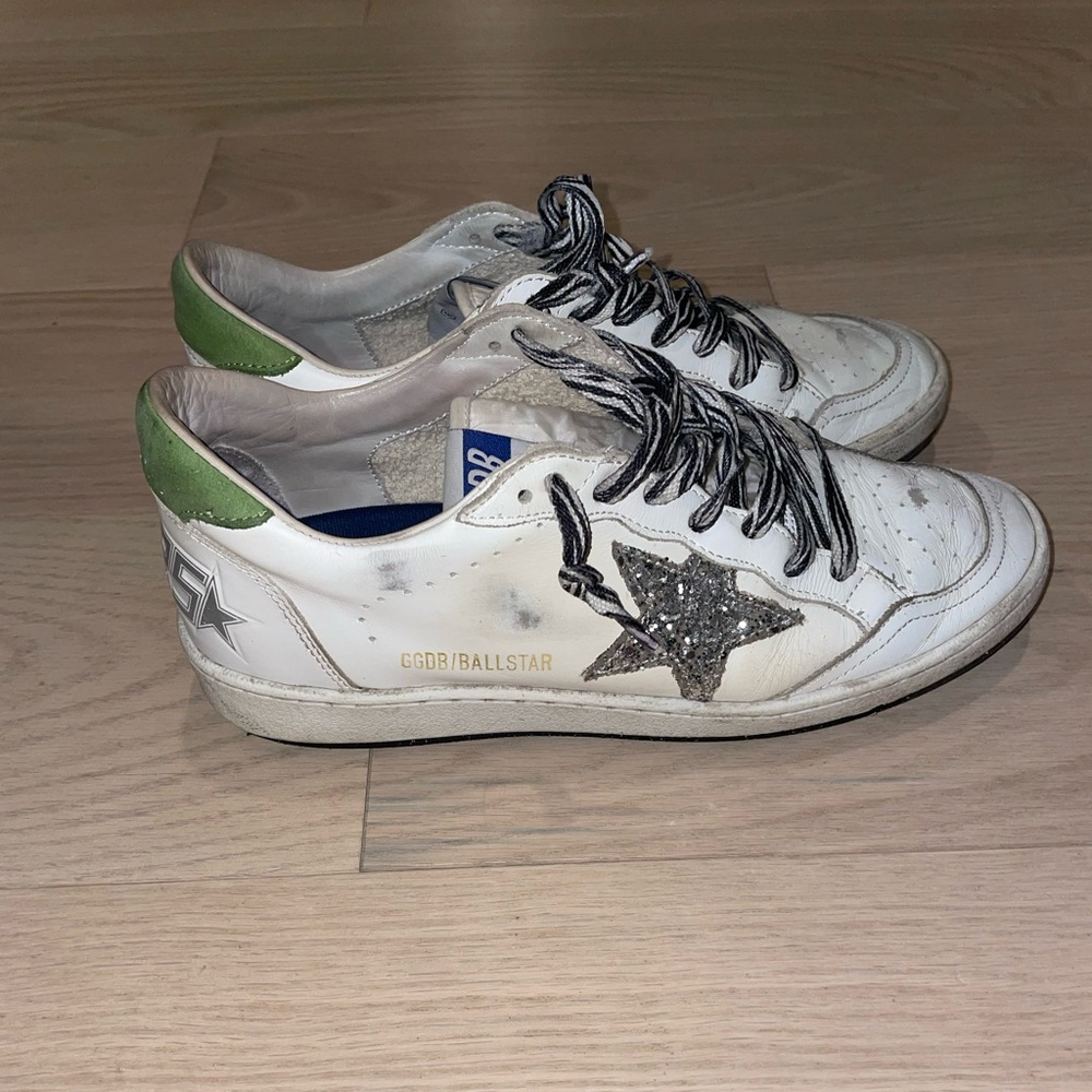 Golden Goose Intermix Ball Stars Sneakers - Picture 6 of 12